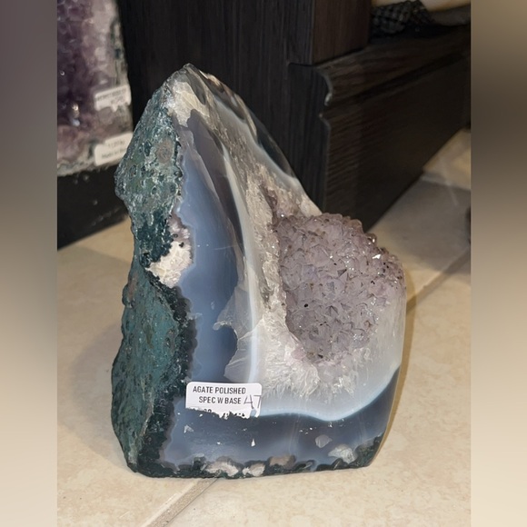 Funky amethyst in agate - Picture 3 of 5